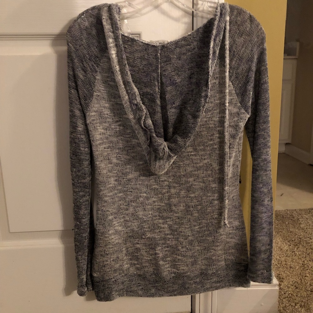 Deep V Hoodie